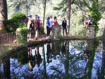 La fuente de Montserrat en la masa de La Vall, acercndonos a Mura.
