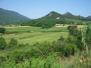 Julio 2005: Carrilet Girona-Olot-Girona. Nuestro paso por St. Feliu de Pallerols