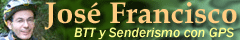 Jos� Francisco publica una web muy interesante sobre Btt y Senderismo guiado con gps.