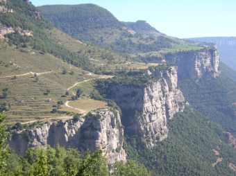 Al acercarse a Rupit se divisa esta magnfica panormica, vale la pena verdad?