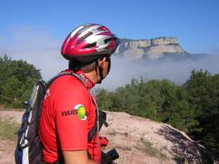 Esta fu la primera visin que tuvimos de los cingles de Tavertet.