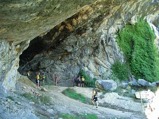 No podamos perdernos la visita a la Cova del Vidre, vala la pena...