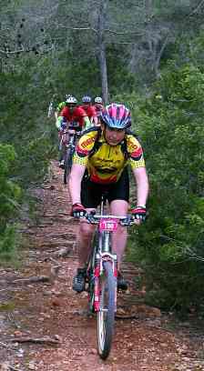 Preciosa bajada (Para qué correr, si voy el primero !!!)